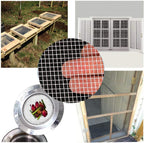 AMAGABELI GARDEN & HOME 36in x 50ft 1/8 inch Hardware Cloth 27 Gauge Galvanized Steel Chicken Wire Mesh Roll Fence Mesh for Bee Screen Plant Supports Poultry Netting Square Snake Fencing Gopher