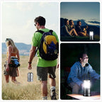 LED Camping Lantern Lights - 500 Lumens Collapsible Camping Lights - Power Outage Lantern Battery Powered for Emergency, Hurricane, Storms, 4 Pack