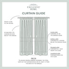 Exclusive Home Cabana Solid Indoor/Outdoor Light Filtering Hook-and-Loop Tab Top Curtain Panel Pair, 54"x108", Charcoal