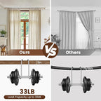 1” Diameter Curtain Rods Itself is 30 to 144 inch 1 Pack Fit 30-142 inch, 66 to 120 inch Window with Heavy Duty Adjustable Rod Matte Wood Grain Splicing Metal Extra Long Curtain Rod for Windows