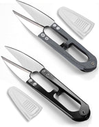 2 Pcs Bonsai Pruning Scissors for plants, Mini plant trimmers & Sewing Snips for Bud Leaves Flowers Stitch Embroidery Knitting DIY Crafts