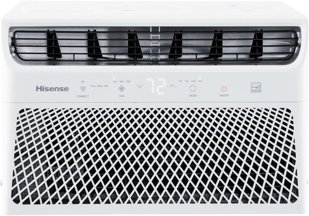 hisense 10,000 btu window air conditioner, wi-fi smart, view 10