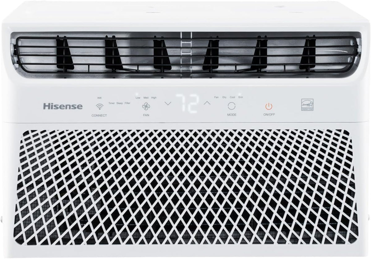hisense 10,000 btu window air conditioner, wi-fi smart, view 10