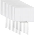tuanse 20 pack white yard signs with stakes, main product view