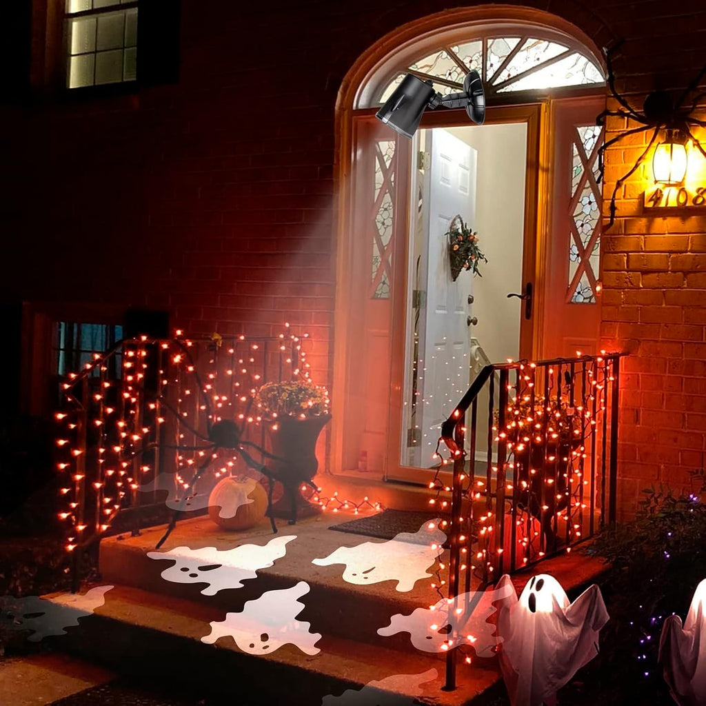 Halloween Projector Lights, Rotating Ghost Projector Halloween, Waterproof Outdoor Halloween Projector, Landscape, Yard, Patio, Garden, Party Decor