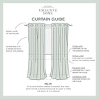 Exclusive Home Canopy Stripe Indoor/Outdoor Grommet Top Curtain Panel, 54"x84", Teal / White, Set of 2