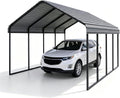10x20 ft heavy duty metal carport canopy kit, main product view