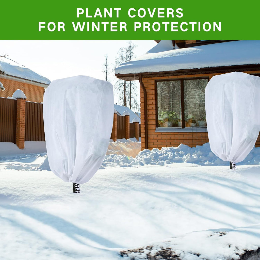 garutom 4-pack plant covers freeze protection 48" x, package contents