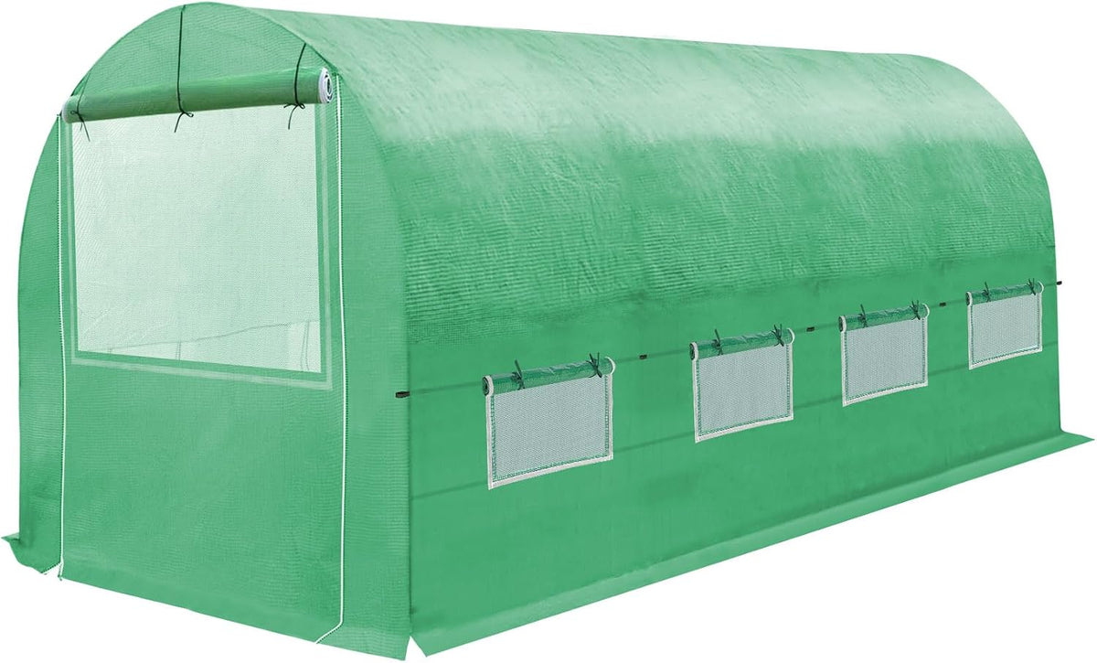 replacement greenhouse cover for walk in greenhouse frame, main product view