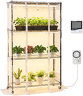 vevor indoor greenhouse with grow light, 59 in, main product view