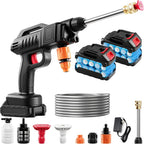 21v cordless pressure washer with 2 * 2ah, main product view
