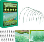 garden netting kit for raised beds, 10x30ft green, main product view