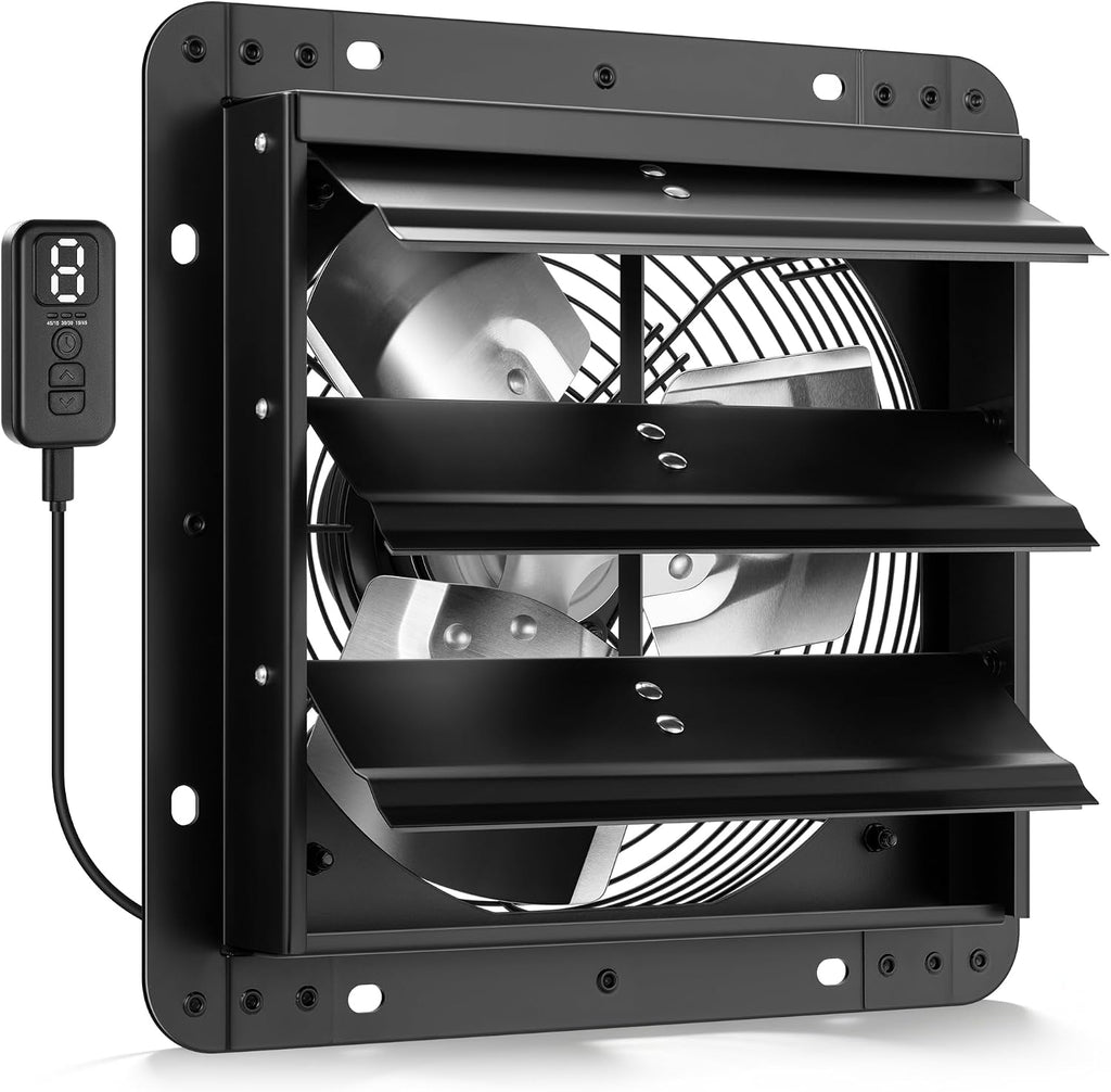 vivohome 10" shutter exhaust fan with ec motor, main product view
