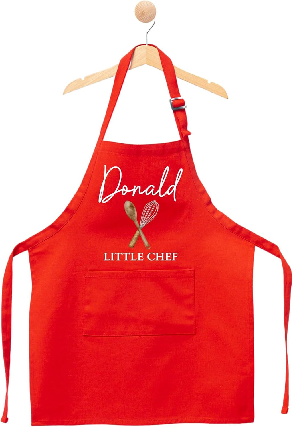 Personalized Kids Apron, Custom Little Chef with Name, Youth Apron with Name, Cooking and Baking Gift for Children, Custom Name Children Cooking Class Bib, Toddler Chef Outfit with Custom Name
