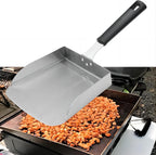 Large Griddle Scoop, for 4-5 people | 7.6in wide · Stainless steel · Heat-resistant handle · For Blackstone & flat top grill · Dishwasher safe