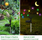 Kohlrabi Solar Garden Lights Outdoor, 10 Pack 80 LED Solar Firefly Lights Waterproof, Sway by Wind, Swaying Light for Yard Patio Backyard Garden Planter Flower Bed Pathway Decoration