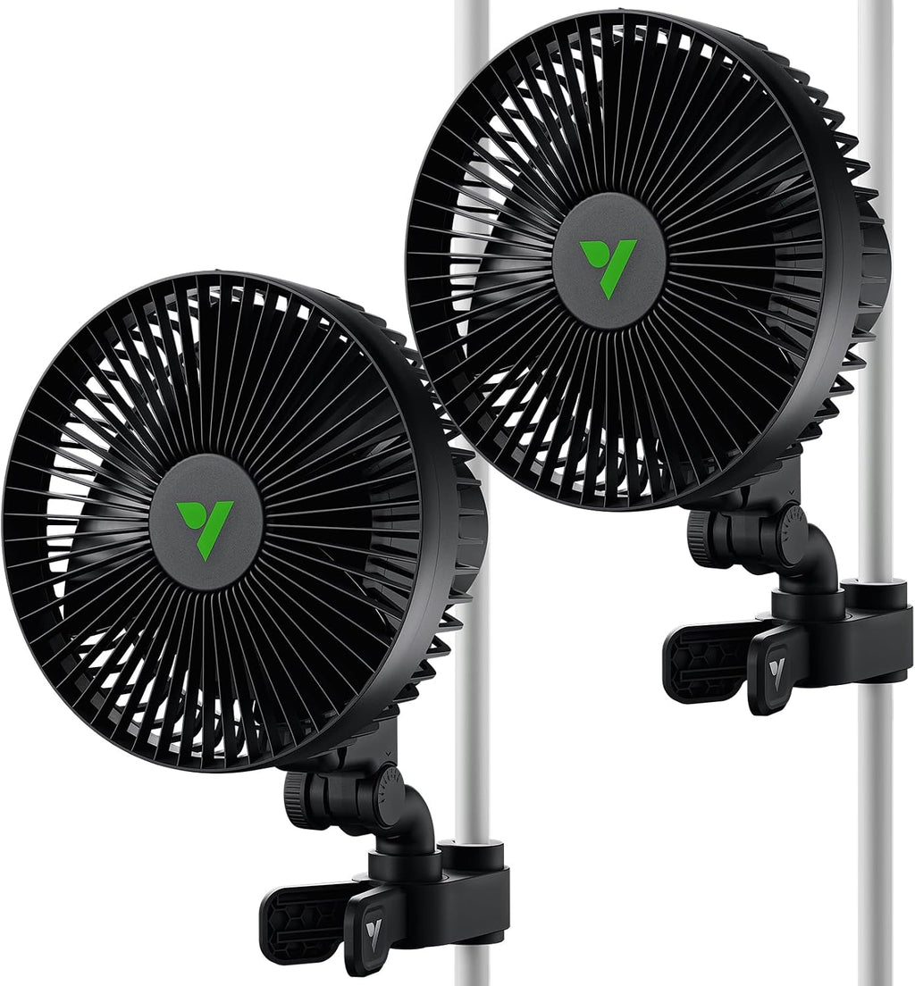 vivosun aerowave a6 grow tent clip fan, 6", main product view