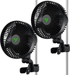 vivosun aerowave a6 grow tent clip fan, 6", main product view
