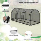 happygrill 108” x 48” x 47” portable crop, package contents