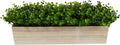 19in. eucalyptus artificial plant in decorative planter, main product view