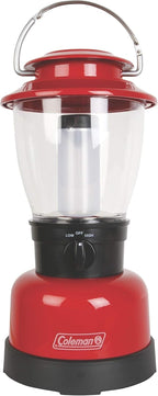 Coleman 400L LED Lantern, Water & Impact-Resistant Lantern with Carry Handle, Lifetime LED Lights Never Need Replacing, 4D Battery not Included
