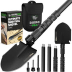 rhino usa survival shovel with pick - military, main product view