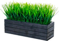 mygift 14 inch artificial green grass plant in, main product view