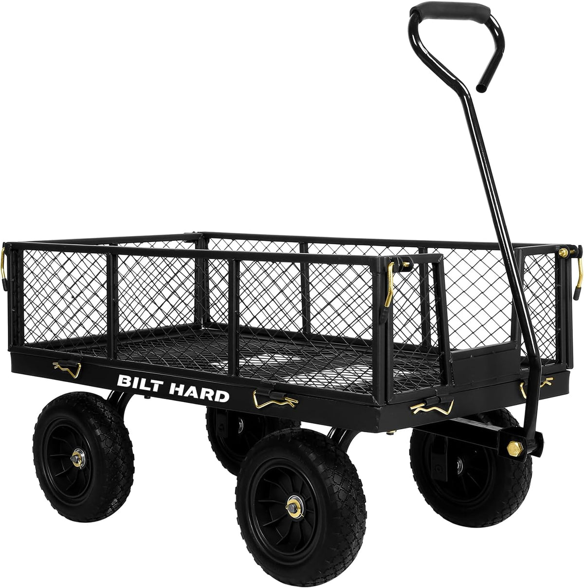 bilt hard 10" flat free tires heavy duty, main product view