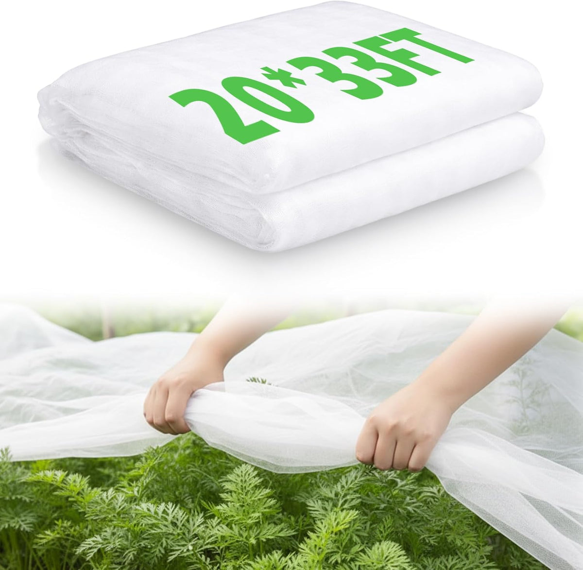 33 ft garden mesh netting insect mosquito net, main product view