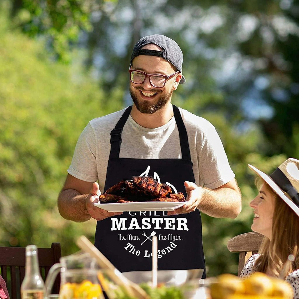 BBQ Grill Accessories Set for Ourdoor,Grilling Set for Men | Barbecue Tool Sets,BBQ Gifts for Men,31PCS Grilling Gifts for Men,Grilling Accessories with Apron for Dad
