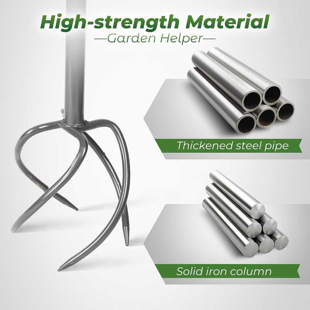 walensee twist tiller with large steel claw for, side view