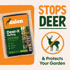 dalen deer-x protective netting for gardens & landscapes shown in use