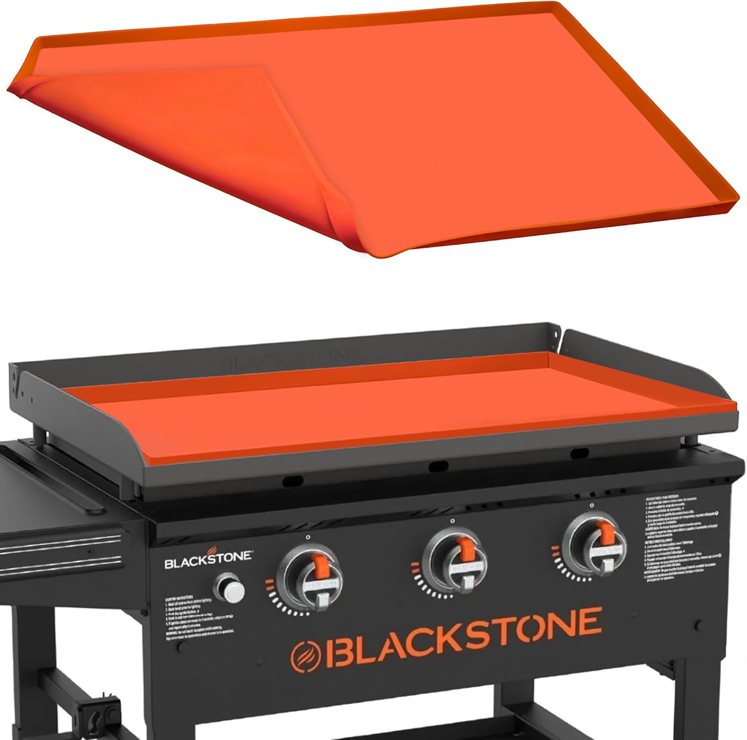 28" XL Premium Silicone Griddle Mat for Blackstone 28 Inch XL Grill, Heavy Duty Food Grade Silicone Griddle Cover, Keep Your Grill Clean and Rust-Free All Year Long