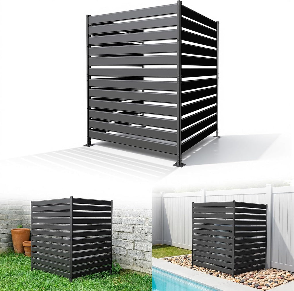 privacy fence screen for ac & trash, 42", main product view