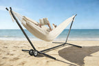 Lazy Daze Hammocks Wheel Kit for Hammock Stands, Black Weather Resistant | Universal Hammock Stand Wheel for Easy Outdoor Mobility