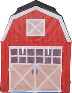 pacific play tents 60810 barnyard playhouse tent, 48", side view