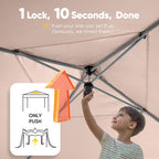 Quictent Privacy 8x8 Pop up Canopy Tent with Sidewalls and Roll-up Ventilated Windows, One Person Easy Setup, Outdoor Commercial Gazebo Shelter Enclosed Waterproof, Bonus 4 Sandbags