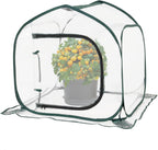 mini transparent pop up greenhouse for indoor and, main product view
