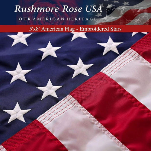 american flags for outside 5x8 american flag made, main product view