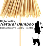 Party Hippo 16 Inch Natural Bamboo Skewers, 4mm Thick, 100 Pack – BBQ Kabob Sticks for Grilling, Fruit, Chocolate Fountain, Crafts & Parties – More Size Choices /8"/10"/12"/14"/16" (16" / 100 ct)