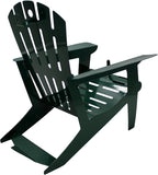 Hunter Green Adirondack Chair Squirrel Feeder | Metal Chair Holds 1 Corn Cob or Orange Slice - Mounts to Any Tree or Post, Attracts Squirrels, Orioles and Blue Jays