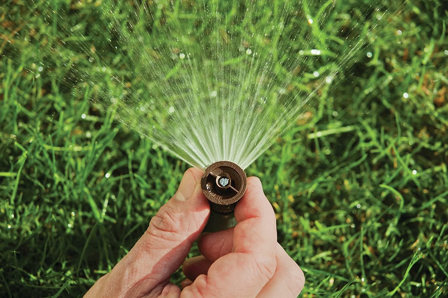 Rain Bird 1812AP Professional Pop-Up Sprinkler, Full Circle, 8-15 Feet, 12"