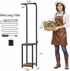 Plant Stand Indoor with Grow Light, 2 Pack Hanging Plant Stand Plant Shelf Indoor, 65'' Tall Plant Stands Plant Holders for Indoor Plants, Living Room, Bedroom, Balcony