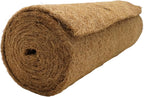 EATAKWARD 120'' x 16'' Coconut Mat, Coco Fiber Roll, Natural Coconut Coco Liner Roll, Thick Coco Liners for Planters, Flowers, Pet, Tortoise, Lizard, Snake, Rabbit, Brown