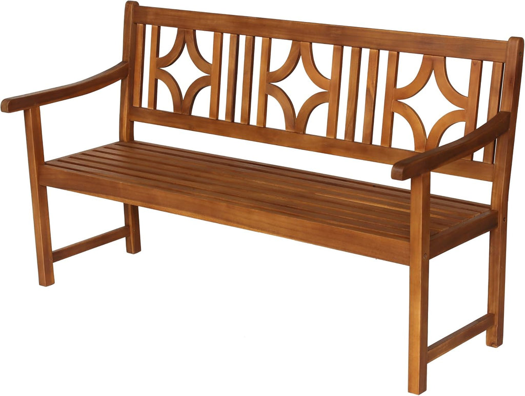 jonathan y sloane 59" ogee diamond back acacia, main product view