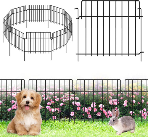 42.5ft (l) x 20in (h) decorative garden fence, main product view