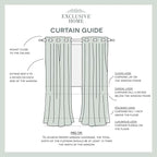 Exclusive Home Cabana Solid Indoor/Outdoor Light Filtering Hook-and-Loop Tab Top Curtain Panel, 54"x108", Taupe, Set of 2