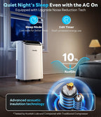 14,000 btu portable air conditioner with wifi &, package contents