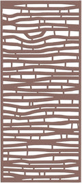 backyard discovery brown bamboo decorative screen panel (six, main product view
