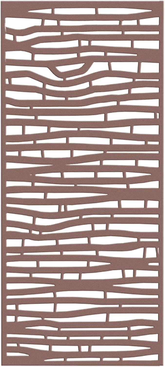 backyard discovery brown bamboo decorative screen panel (six, main product view
